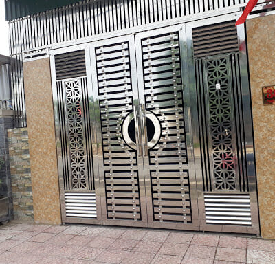 Cổng Inox